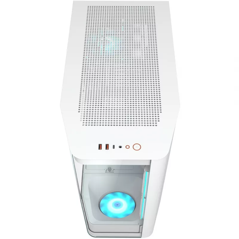 COUGAR FV270 caixa Mid Tower ARGB, branco