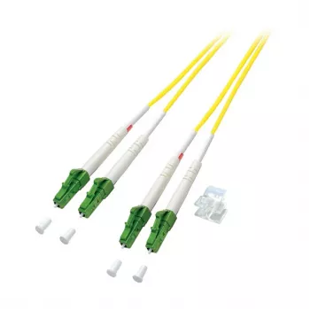 EFB Electronics cabo de rede duplex LC/APC-LC/APC OS2 G652D 1m LSZH amarelo