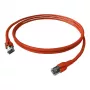 ZVK EasyLan CP1KRBRBR0030 FlexBoot cabo de rede Cat.6 S/FTP vermelho 3,0m
