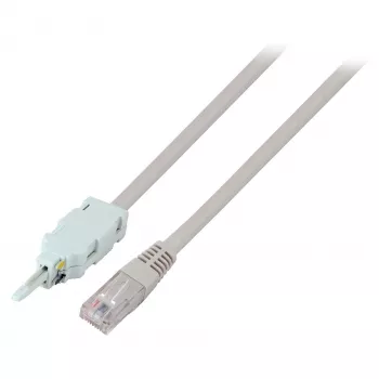 EFB Elektronik cabo de rede RJ45-LSA 2m, 2 polos, pinagem a/b-4/5, cinzento