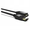 INCA cabo DisplayPort para HDMI 1,8 m 10,2 Gbit/s preto