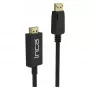 INCA cabo DisplayPort para HDMI 1,8 m 10,2 Gbit/s preto