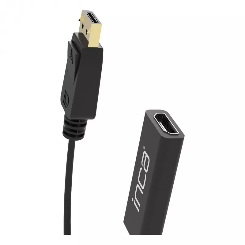 INCA adaptador DisplayPort para HDMI IDTH-07 4K 0,2m Retail
