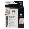 VELCRO Brand fita adesiva de velcro resistente, branco, 50mm x 1m
