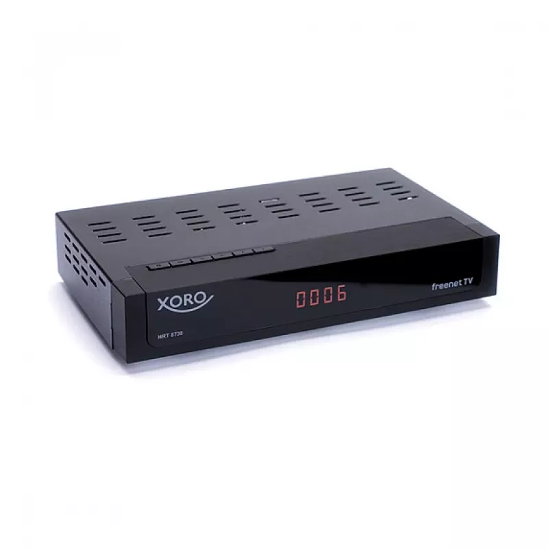 Xoro HRT 8730 recetor DVB-T/T2 Full HD, preto