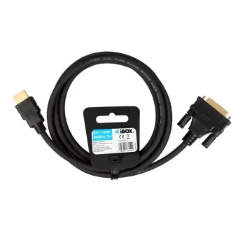IBOX Cabo HDMI para DVI-D FullHD 1080p 2m preto