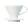Hario Dripper de cerâmica V60-01 branco