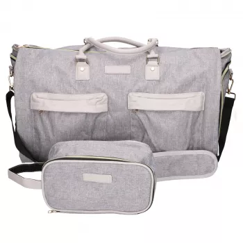EXTRALINK Black Forest KM05 saco de viagem 51x20x33 cm dobrável + necessaire