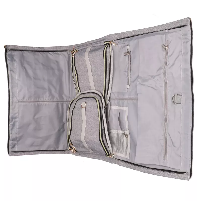 EXTRALINK Black Forest KM05 saco de viagem 51x20x33 cm dobrável + necessaire