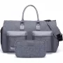 EXTRALINK Black Forest KM05 saco de viagem 51x20x33 cm dobrável + necessaire