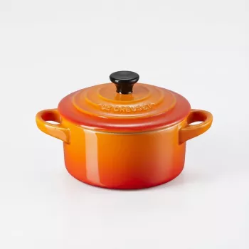 Le Creuset Conjunto de grés com 4 Petit Casseroles 10x5cm Volcanic
