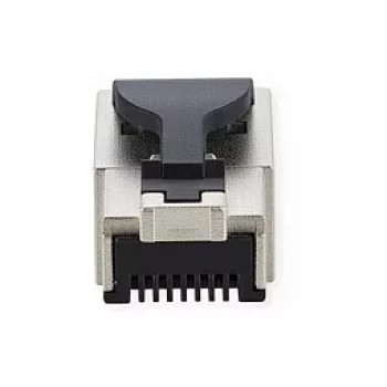 METZ CONNECT E-DAT Industry Ficha RJ45 Cat.6A Class EA blindada de montagem em campo 1401400812-E