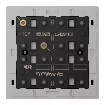 JUNG KNX Módulo de botão LS 4294 1ST, 4 vias, F40, Secure