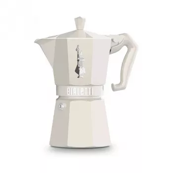Cafeteira italiana Bialetti MOKA EXCLUSIVE 6 chávenas creme (9060)