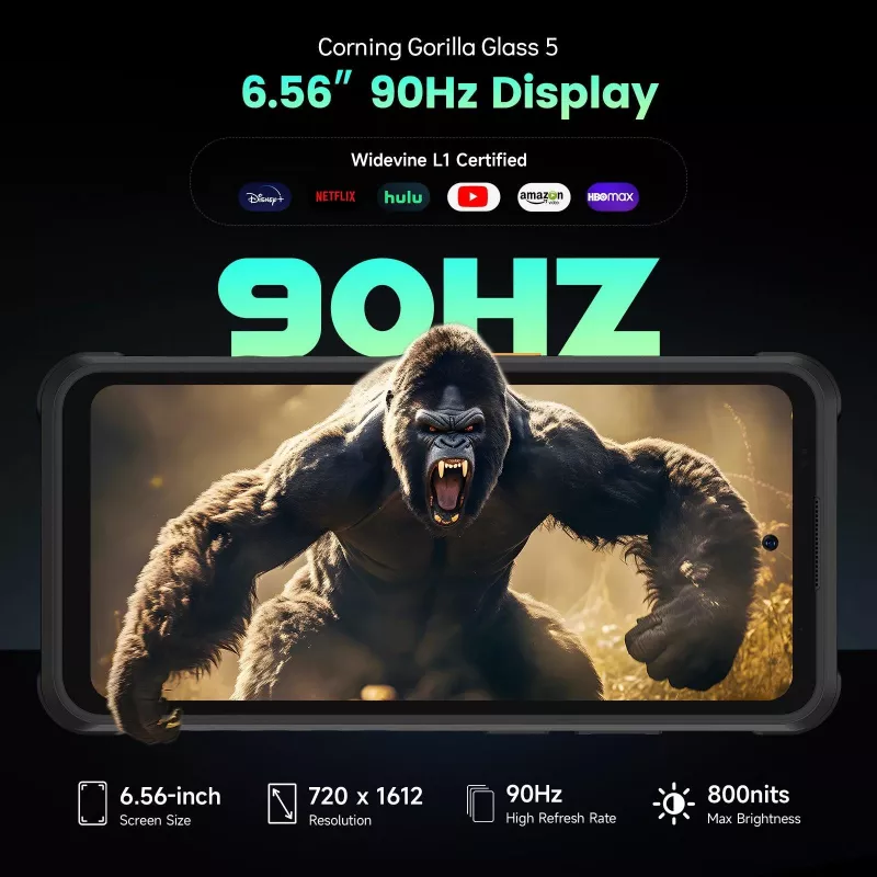 Smartphone robusto Ulefone Armor X31 6/128GB preto