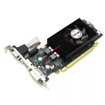 Placa gráfica AFOX Radeon R5 240 4GB DDR3 128-bit Dual DisplayPort Low Profile ventoinha única