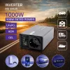 Conversor de tensão Qoltec MS Wave 12V para 230V 500/1000W USB