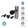 Pistola de massagem Nedis SmartLife com 5 modos, 4 acessórios, Bluetooth, preta