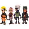 Conjunto MINIX Naruto Shippuden com 4 figuras de coleção 7 cm
