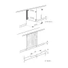 Combinado frigorífico-congelador encastrável MPM-100-CJI-19, 88 L, branco, classe energética F