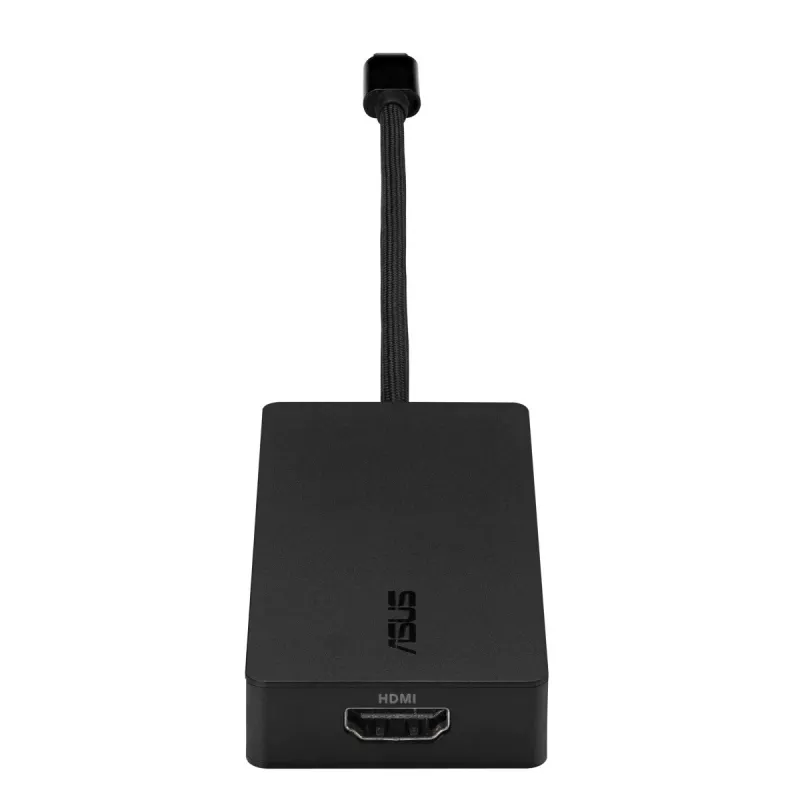 Docking station USB-C 4-em-1 ASUS DC110 4K 60Hz 10Gbps HDMI 2.0 100W Power Delivery preta