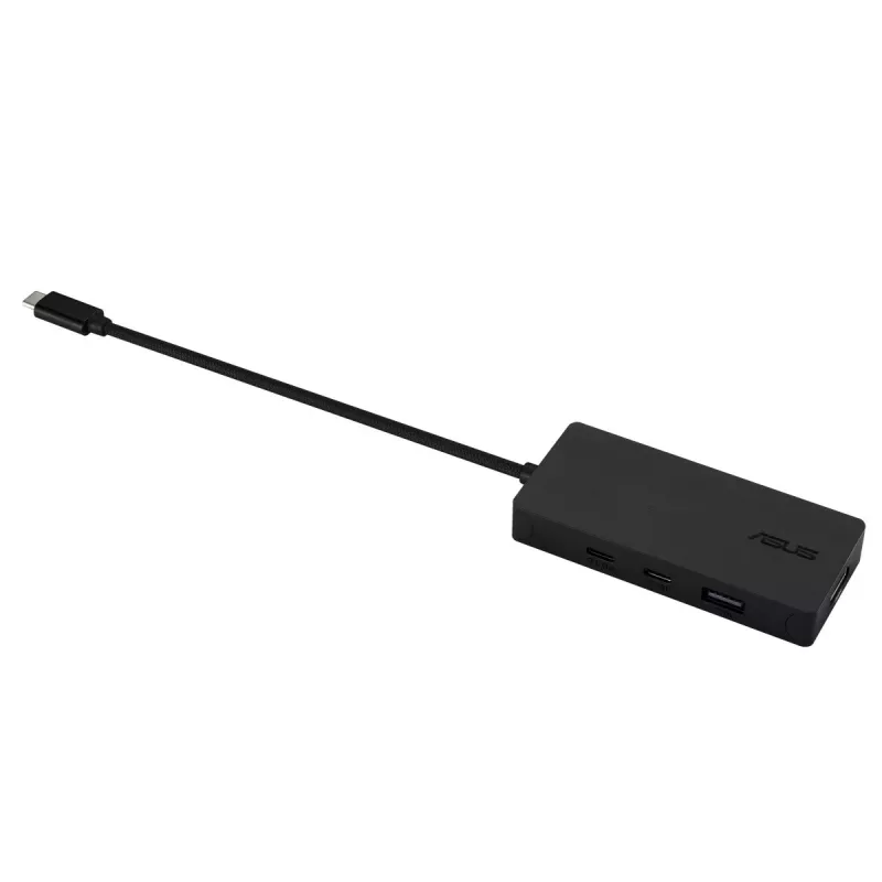 Docking station USB-C 4-em-1 ASUS DC110 4K 60Hz 10Gbps HDMI 2.0 100W Power Delivery preta