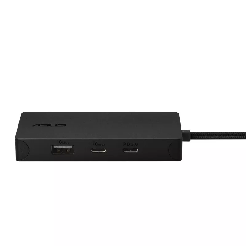 Docking station USB-C 4-em-1 ASUS DC110 4K 60Hz 10Gbps HDMI 2.0 100W Power Delivery preta