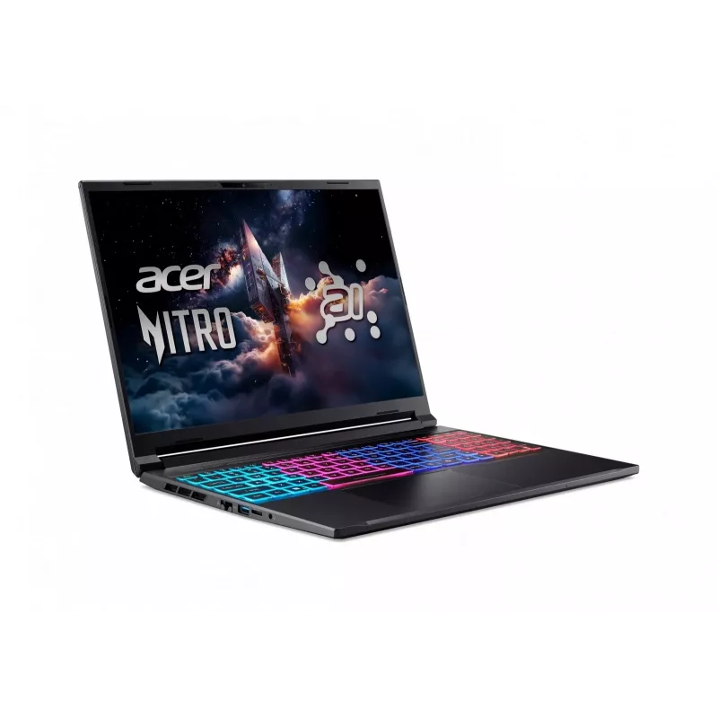 Portátil gaming Acer Nitro 16S AI ANV16S-61 - AMD Ryzen AI 9 365, 32GB DDR5, 1TB SSD, NVIDIA GeForce RTX 5070, 16