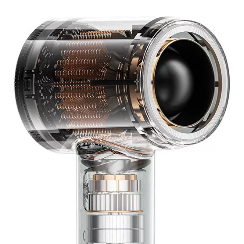 Secador de cabelo AWEI DS-1 sem lâmina 1600W cinzento