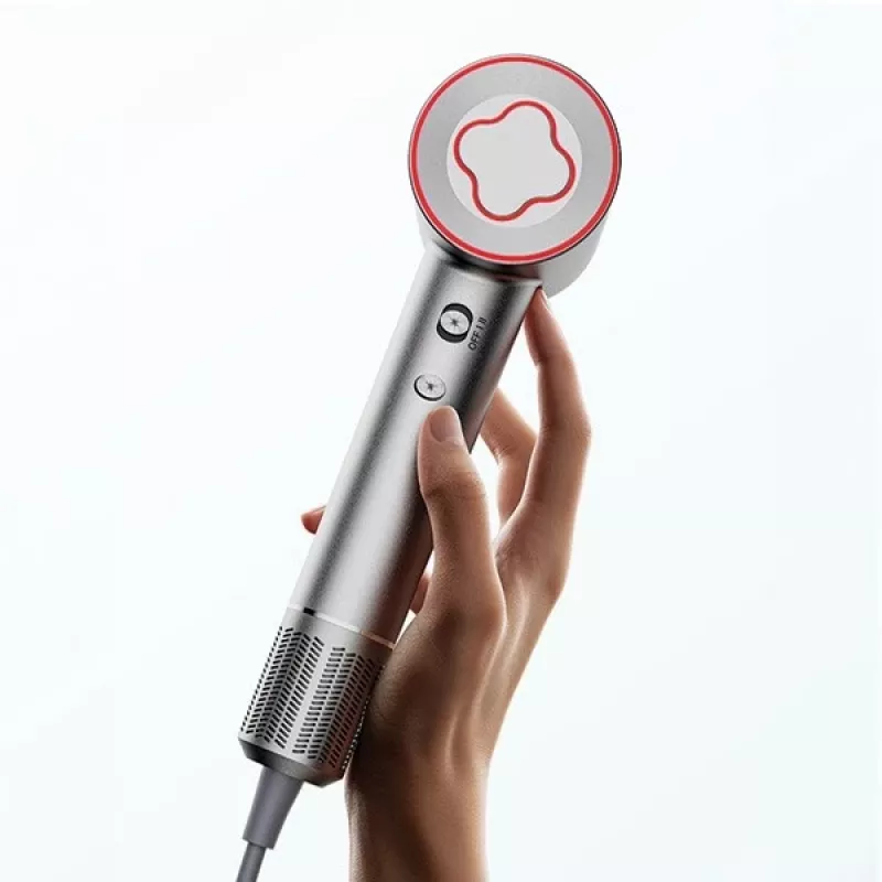 Secador de cabelo AWEI DS-1 sem lâmina 1600W cinzento