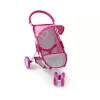 MILLY MALLY carrinho de bonecas Susie Prestige – rosa/cinzento/branco