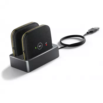 Microfone de extensão sem fios Yealink CPW65-DECT-Duo para CP965 - preto