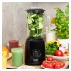 Batedeira MPM MBL-37, 500 W, jarro de vidro 1,5 L, lâmina de aço inoxidável, 2 velocidades, função pulsar, trituração de gelo, preto