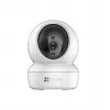 Câmara de segurança interior EZVIZ H6C 2MP Pan & Tilt, Full HD 1080p, visão noturna, áudio bidirecional, Wi-Fi, branco