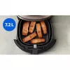 Fritadeira de ar quente Philips NA543/00 7,2 L 2000 W preto, champanhe