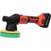 Máquina de polir automóvel Yato YT-82920 5000 rpm 1200W politriz rotativa com velocidade variável, arranque suave, disco de 180 mm, cabo de 5 m