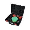 Máquina de polir automóvel Yato YT-82920 5000 rpm 1200W politriz rotativa com velocidade variável, arranque suave, disco de 180 mm, cabo de 5 m