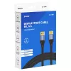 Cabo DisplayPort 2.1 SAVIO CL-209 1m preto