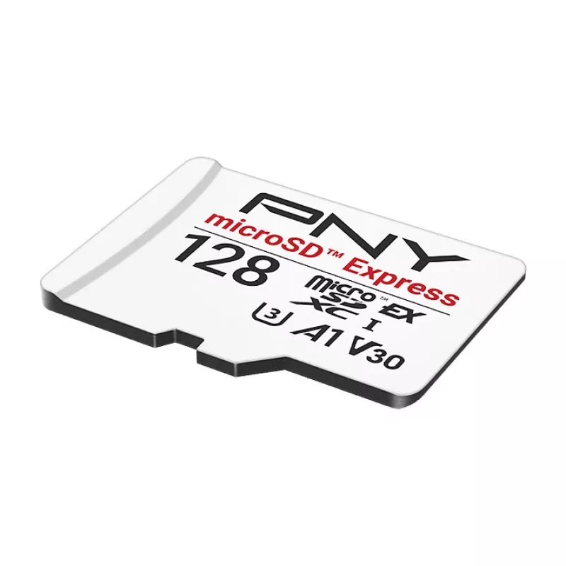 PNY 128GB microSDXC Express Card UHS-I U3 V30 A1 com adaptador SD