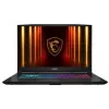 MSI Katana 17 HX B14WFK-400XPL Intel Core i7-14650HX 17,3 polegadas FHD 144Hz 16GB DDR5 512GB SSD GeForce RTX 5060 8GB Sem SO Portátil Gaming Preto