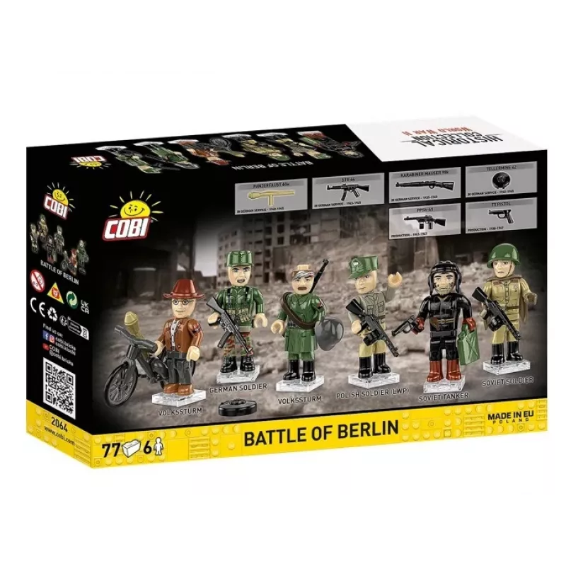 COBI Blocks Batalha de Berlim 77 peças