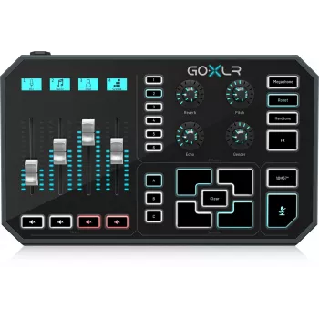 TC Helicon GO XLR – Misturador de transmissão digital / Interface de áudio para streaming