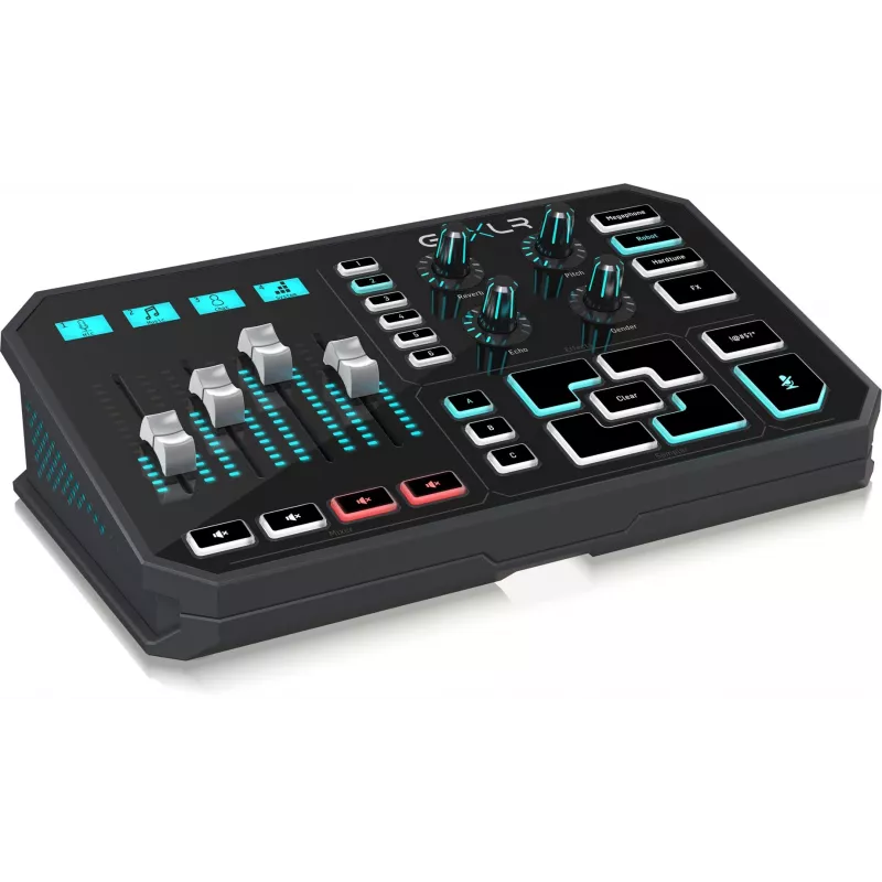 TC Helicon GO XLR – Misturador de transmissão digital / Interface de áudio para streaming