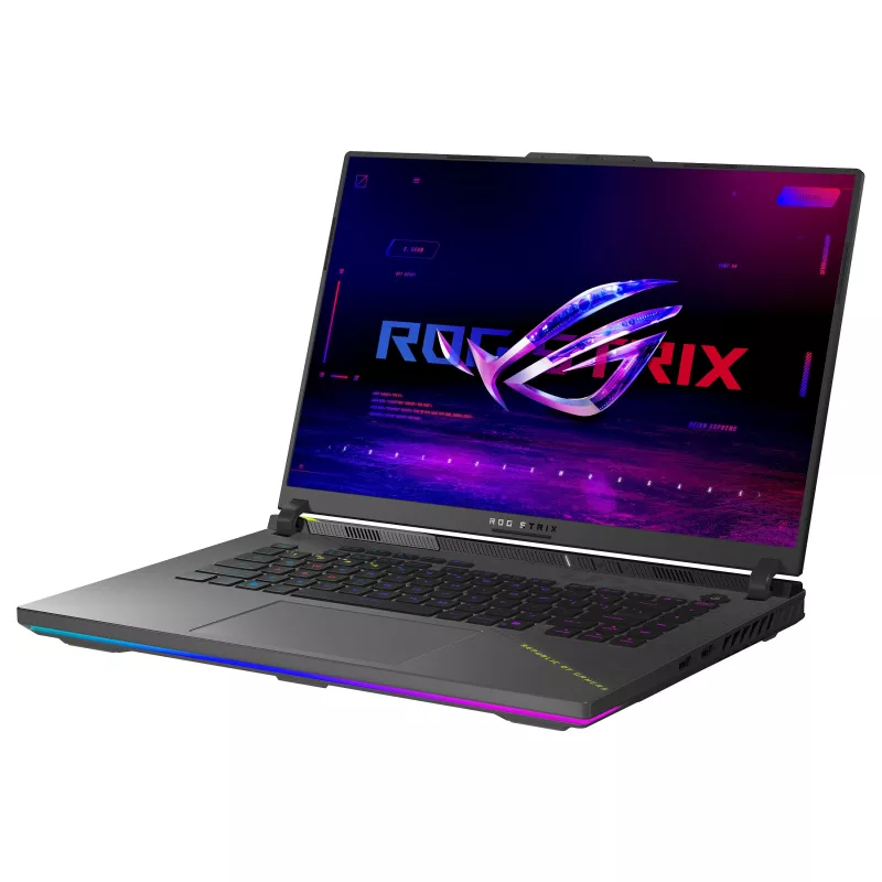 ASUS ROG Strix 16 G614FR-S5226 - 16 polegadas WQXGA IPS 240Hz, AMD Ryzen 9-9955HX, 32GB DDR5 RAM, 1TB NVMe SSD, NVIDIA GeForce RTX 5070 Ti, FreeDOS