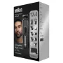 Braun MGK7491 Kit de aparação multiusos 17 em 1, Preto/Prateado, sem fios, Li-Ion, 100 min de autonomia