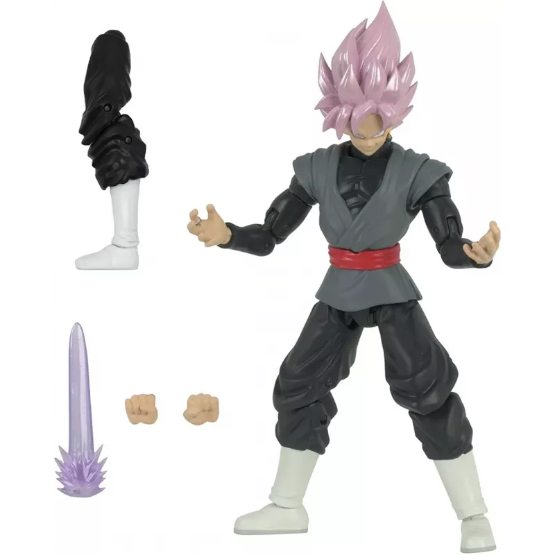 BANDAI Dragon Ball Dragon Stars Super Saiyan Rose Goku Black figura de ação