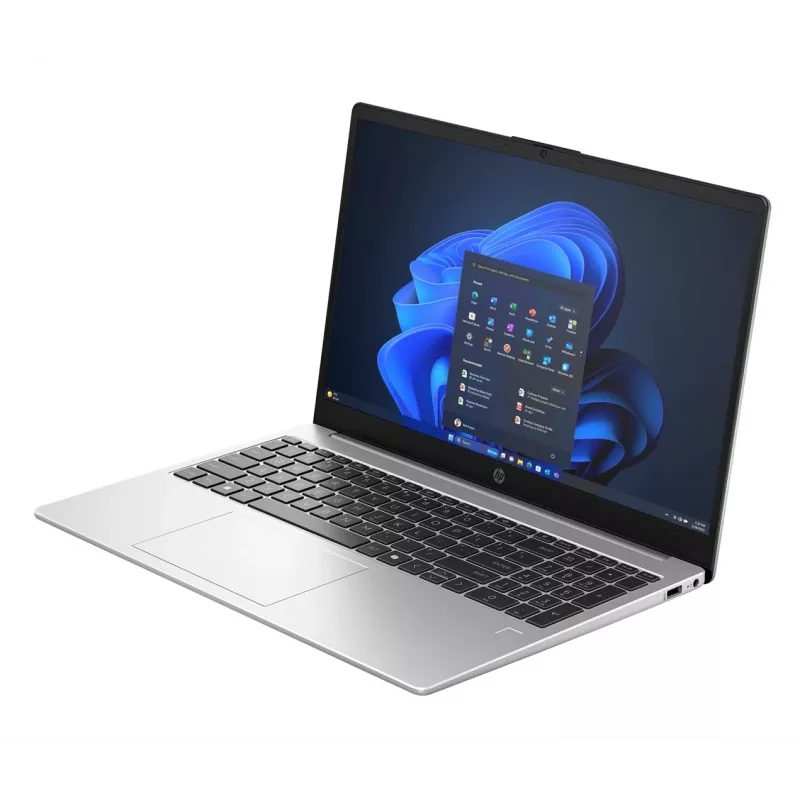 HP 250R G10 Core 5 120U 15,6 polegadas FHD 250nits AG 16GB DDR5 5200 SSD512 Iris Xe Cam1080p 41Wh W11Pro Turbo Silver 3Y OnSite
