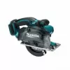 Makita DCS552Z Serra circular manual a bateria 136 mm 3600 rpm Preto Azul