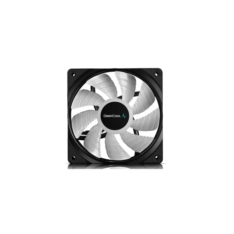 DeepCool RF120 Ventilador de caixa RGB PWM 120mm 3 em 1 (Preto, pack de 3)