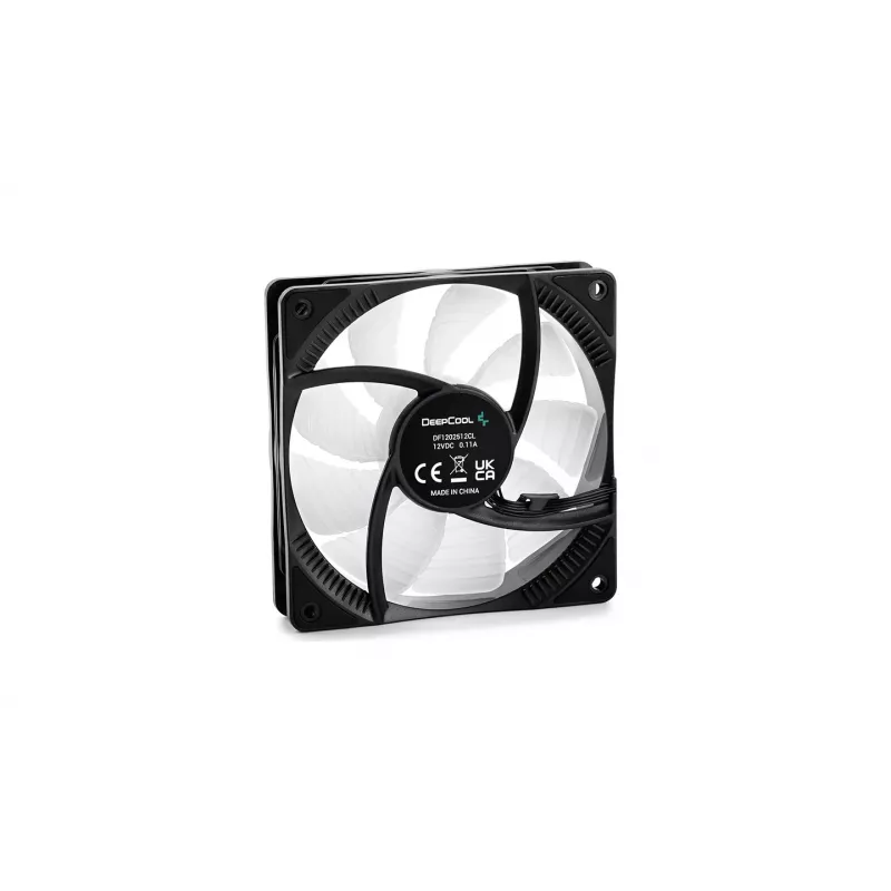 DeepCool RF120 Ventilador de caixa RGB PWM 120mm 3 em 1 (Preto, pack de 3)